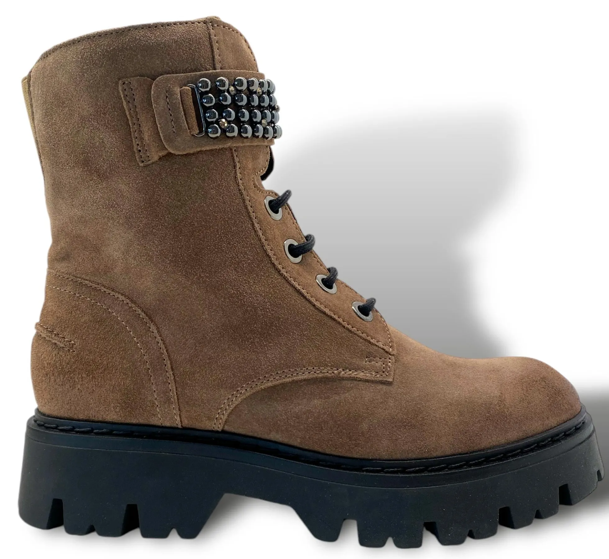 Anfibi CafèNoir FC6004 scarpe donna con accessorio
