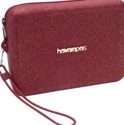 Borsa donna Beach Necessarie Glitter Havaianas glitterato amaranto