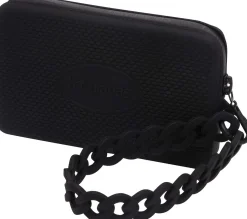 Borsa donna Mini bag Chain Havaianas insilicone nero