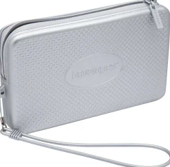 Borsa donna Mini bag plus cool Metallic Havaianas in silicone silver