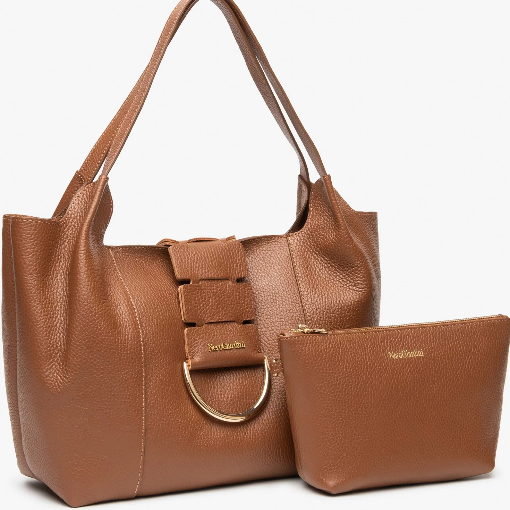 Borsa Hobo NeroGiardini E644160D-400