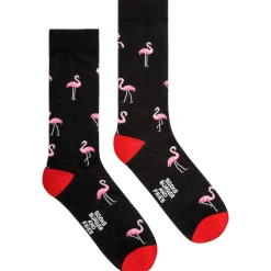 Calze Animals BF1304 "Flamingo" Socks Burger and Fries