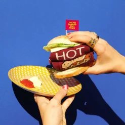 Calze Food Socks BF1008 "I'm Hot" Socks Burger and Fries