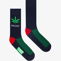 Calze Funny Socks BF1011 "Smoke in the Sky" Socks Burger and Fries