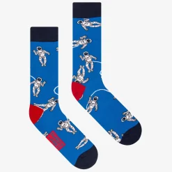 Calze Space Socks BF1012 "Man in the Space" Socks Burger and Fries