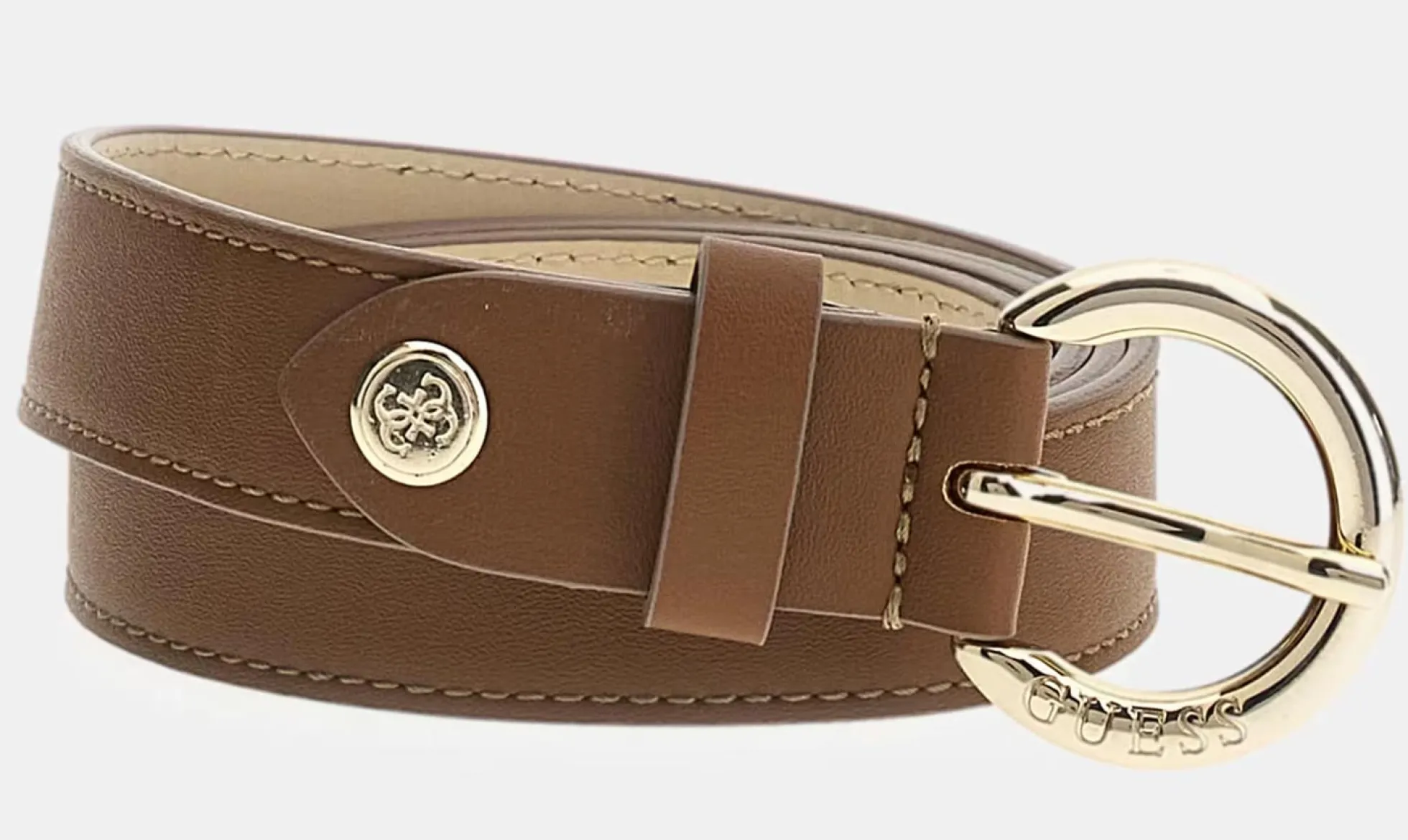 Cintura Guess BW9077-P4125 cinta donna in pelle marrone