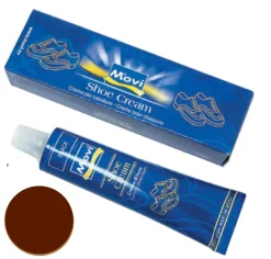 Crema "Shoe Cream" in tubetto marrone rossiccio