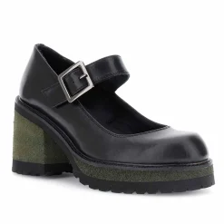 Décollété CafèNoir FE1114in pelle con fibbia