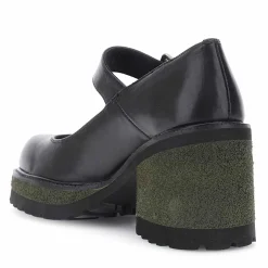 Décollété CafèNoir FE1114in pelle con fibbia