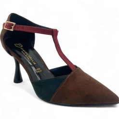 Decolte Divine Follie 8017 Marrone/Verde