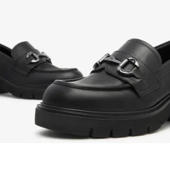 Mocassini NeroGiardini I513980-100 I513980 3980 scarpe