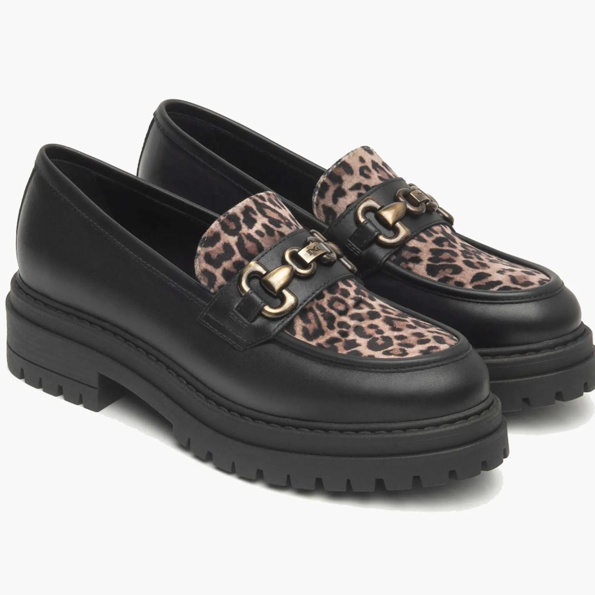Mocassini NeroGiardini I514012-100 I514012 4012 scarpe