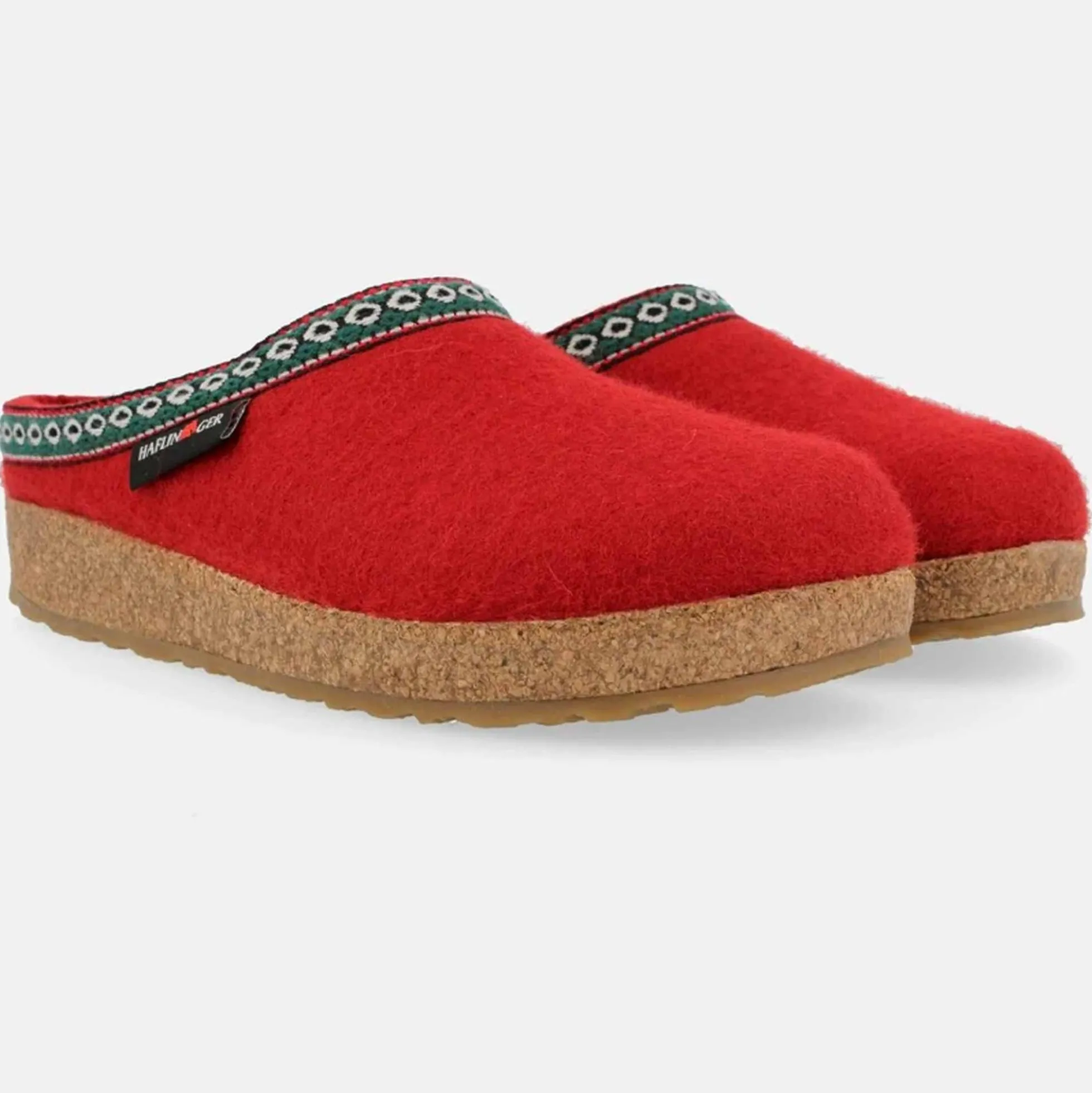 Pantofole HAFLINGER "Franzl" 711001211 rosso
