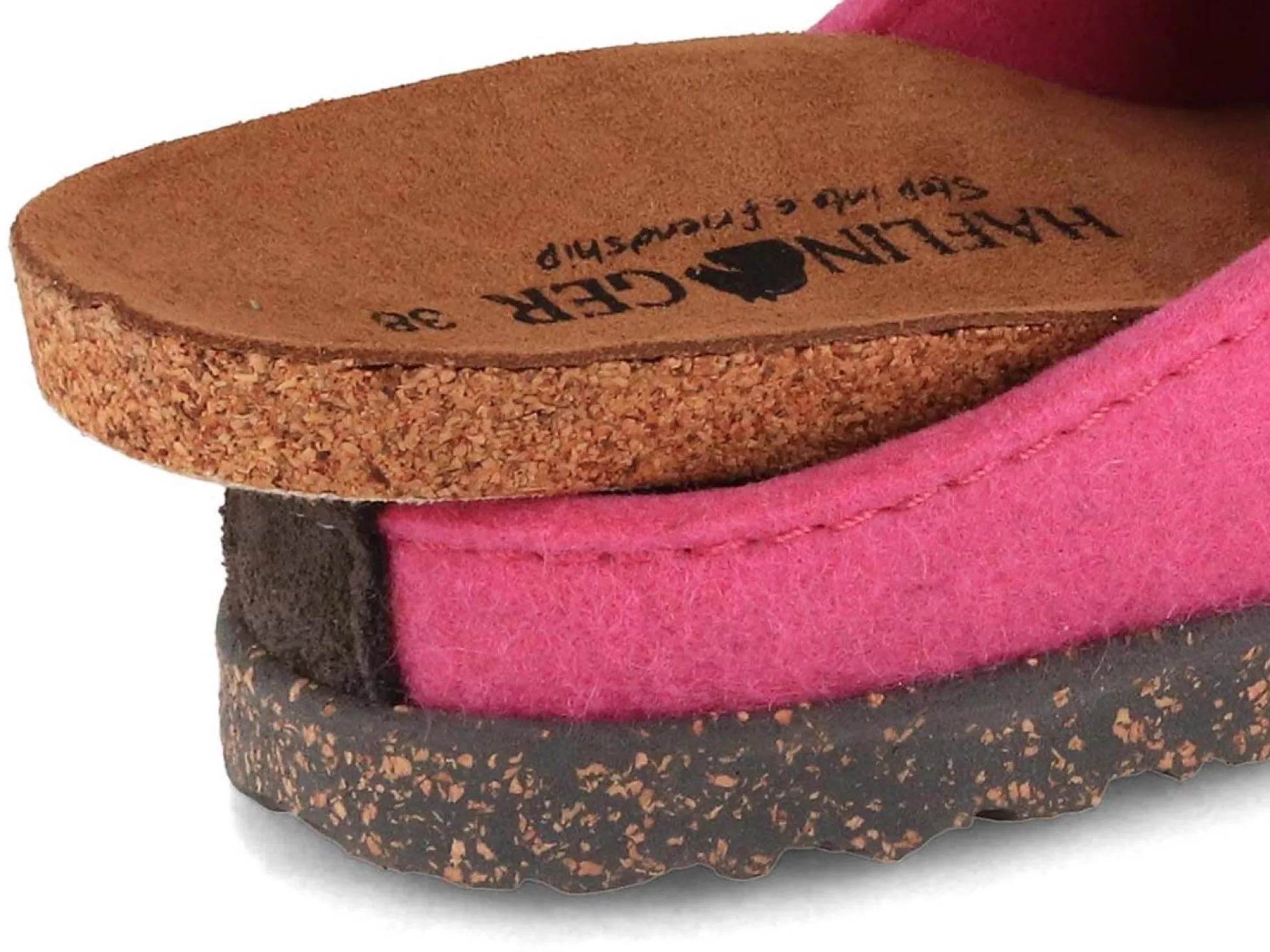 Pantofole HAFLINGER Manhattan rosa 3910010107