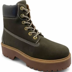Polacchino allacciato MGP BAN-15 in nubuck verde