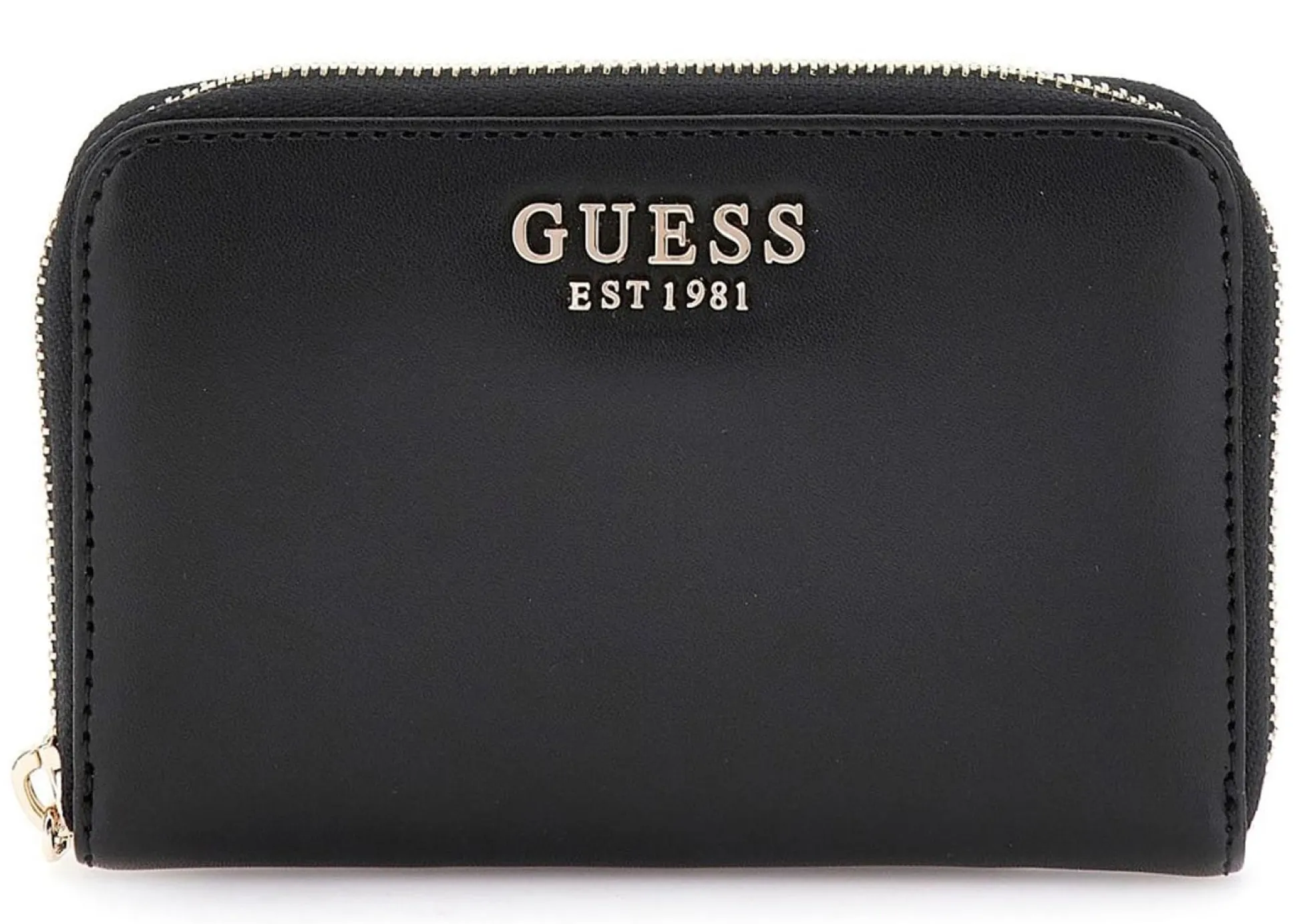 Portafoglio Guess SWVC85 Laurel SLG Medium Zip Around nero