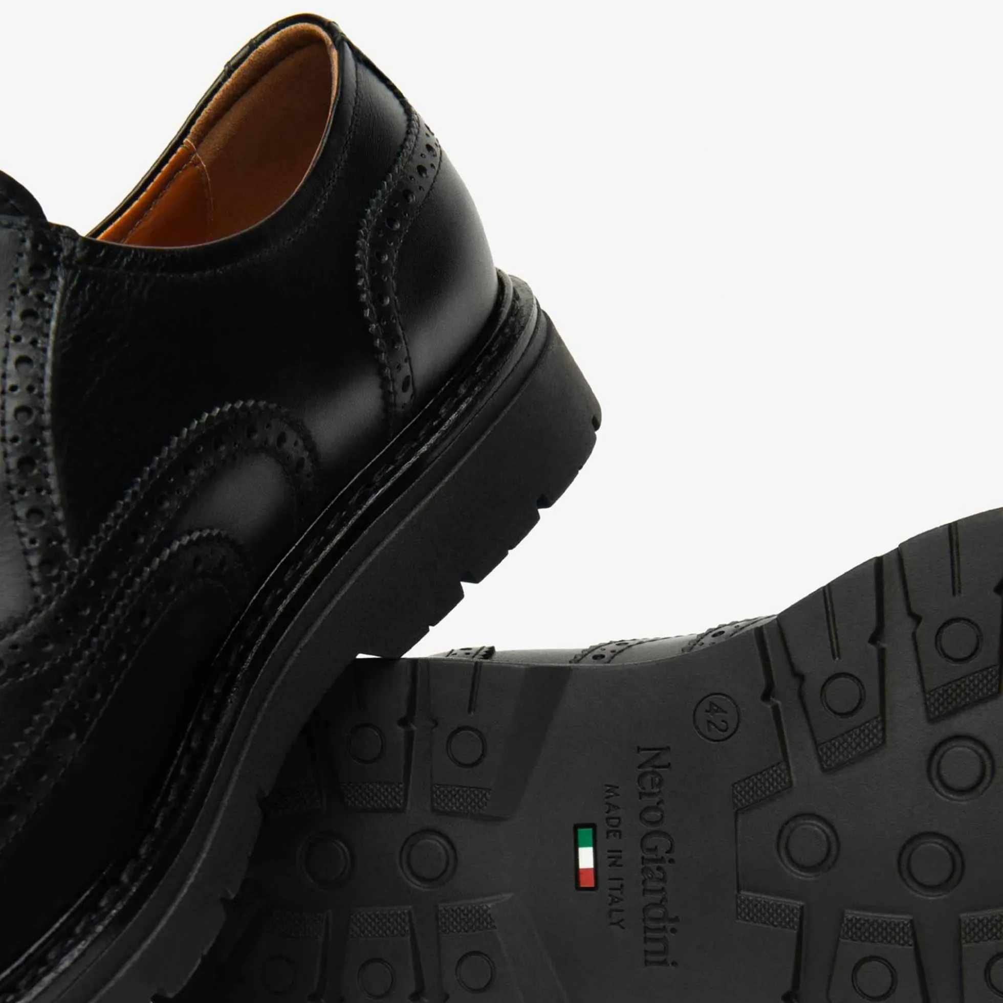 Scarpe NeroGiardiniI500820-100 I500820 0820 stringate