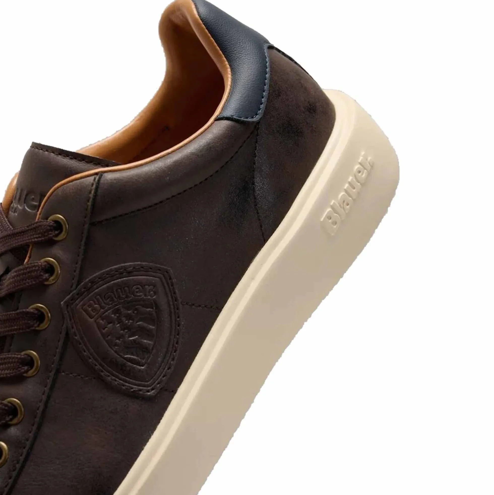Sneaker Blauer "BUCK01" scarpe marrone/blu