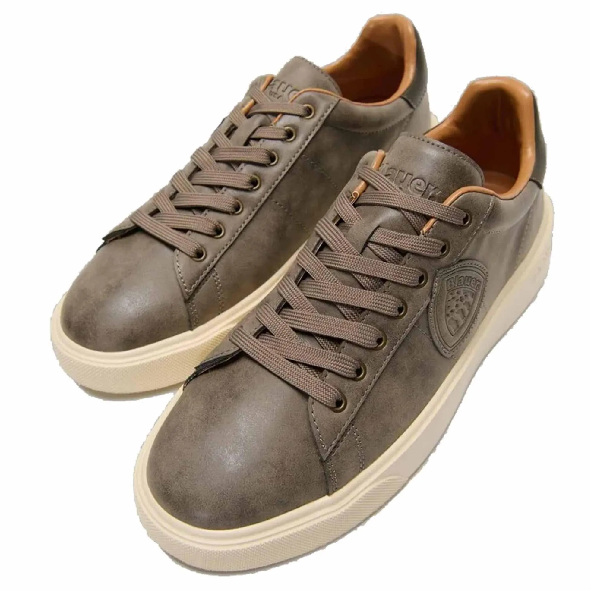 Sneaker Blauer "BUCK01" scarpe taupe/militare