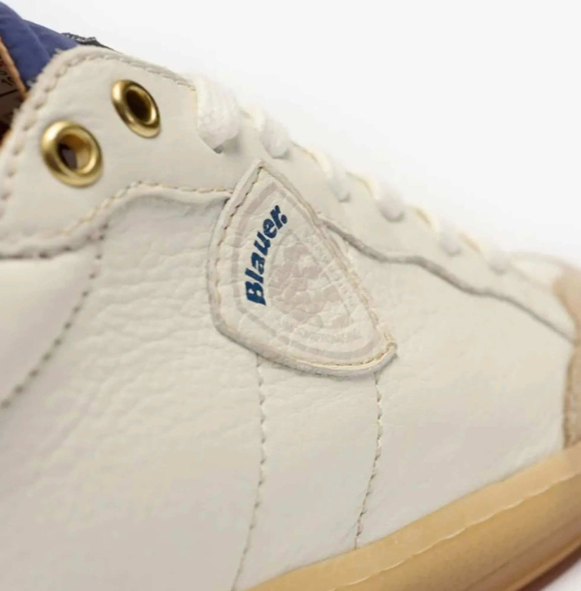 Sneaker Blauer MURRAY21 Bianco/blu/marrone