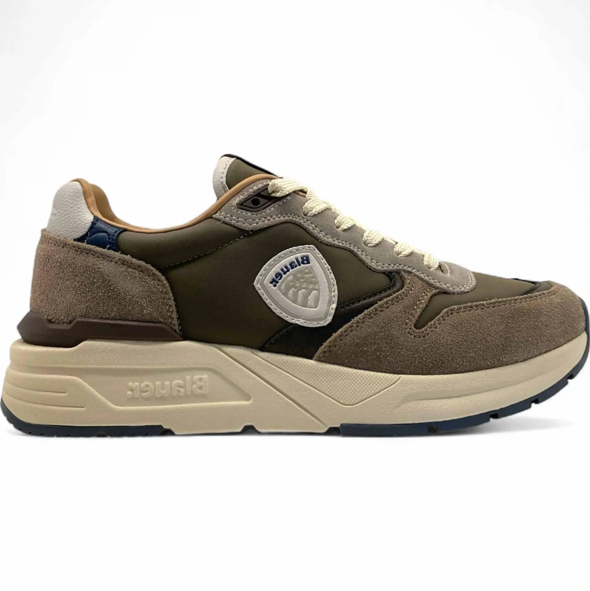 Sneaker Blauer "RAY02" scarpe uomo military/taupe