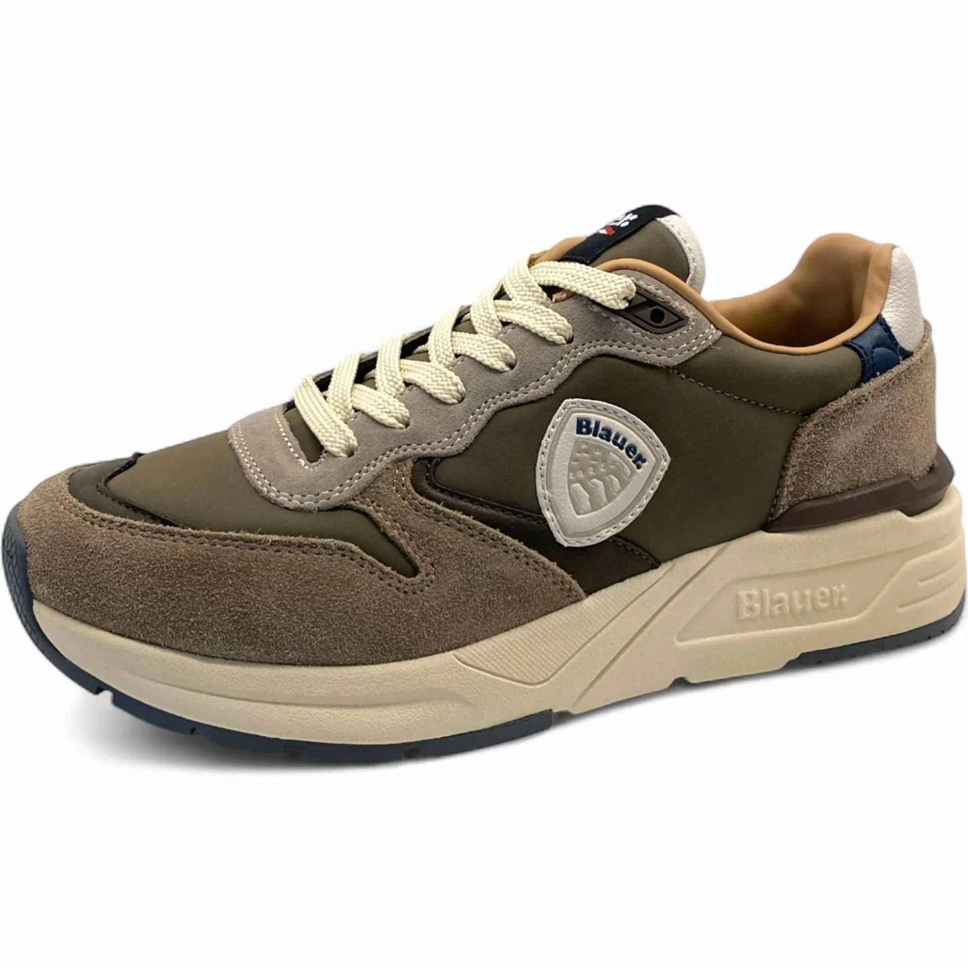 Sneaker Blauer "RAY02" scarpe uomo military/taupe