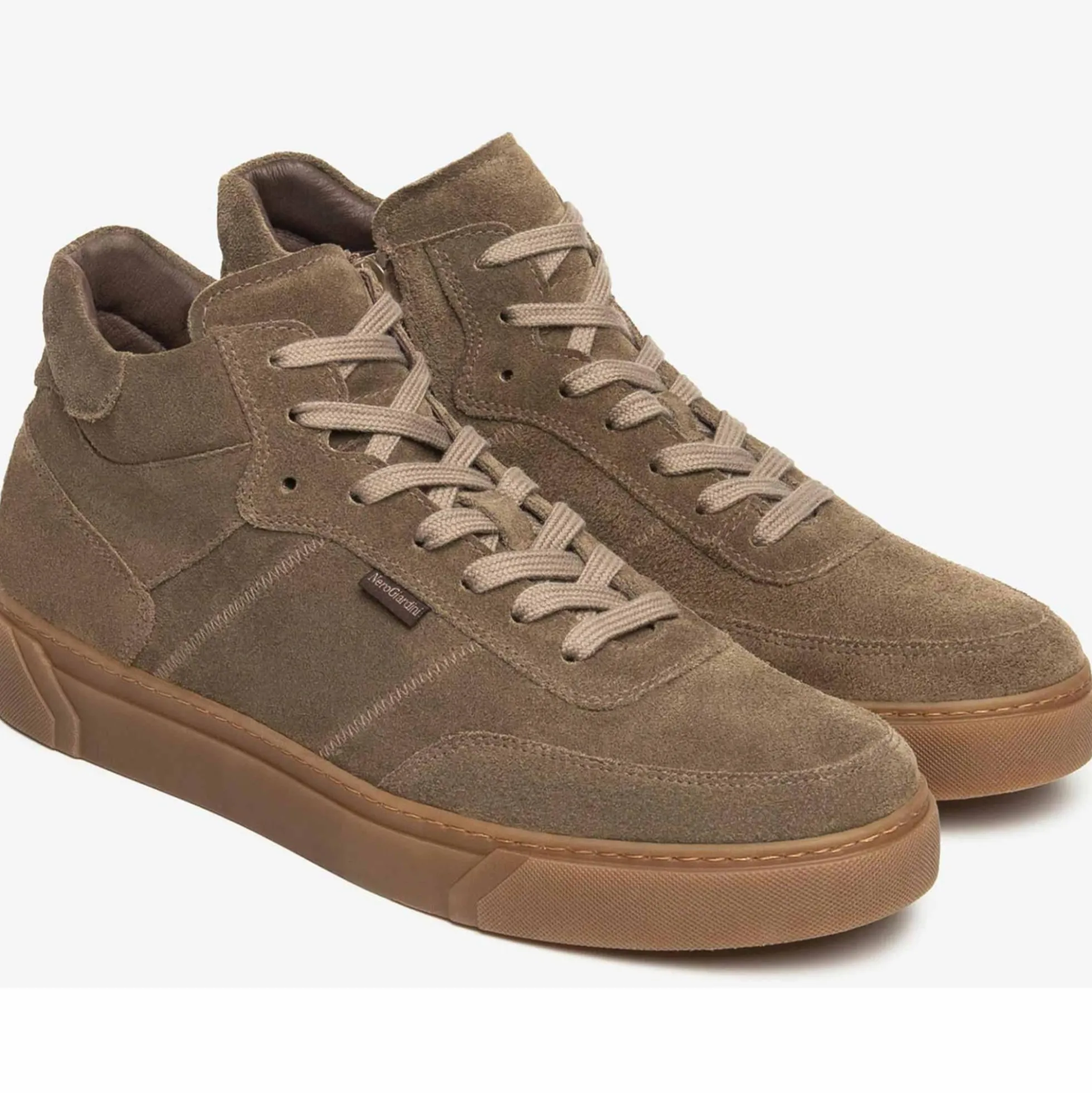 Sneaker Mid NeroGiardiniI500960-311I500960 0960 scarpe