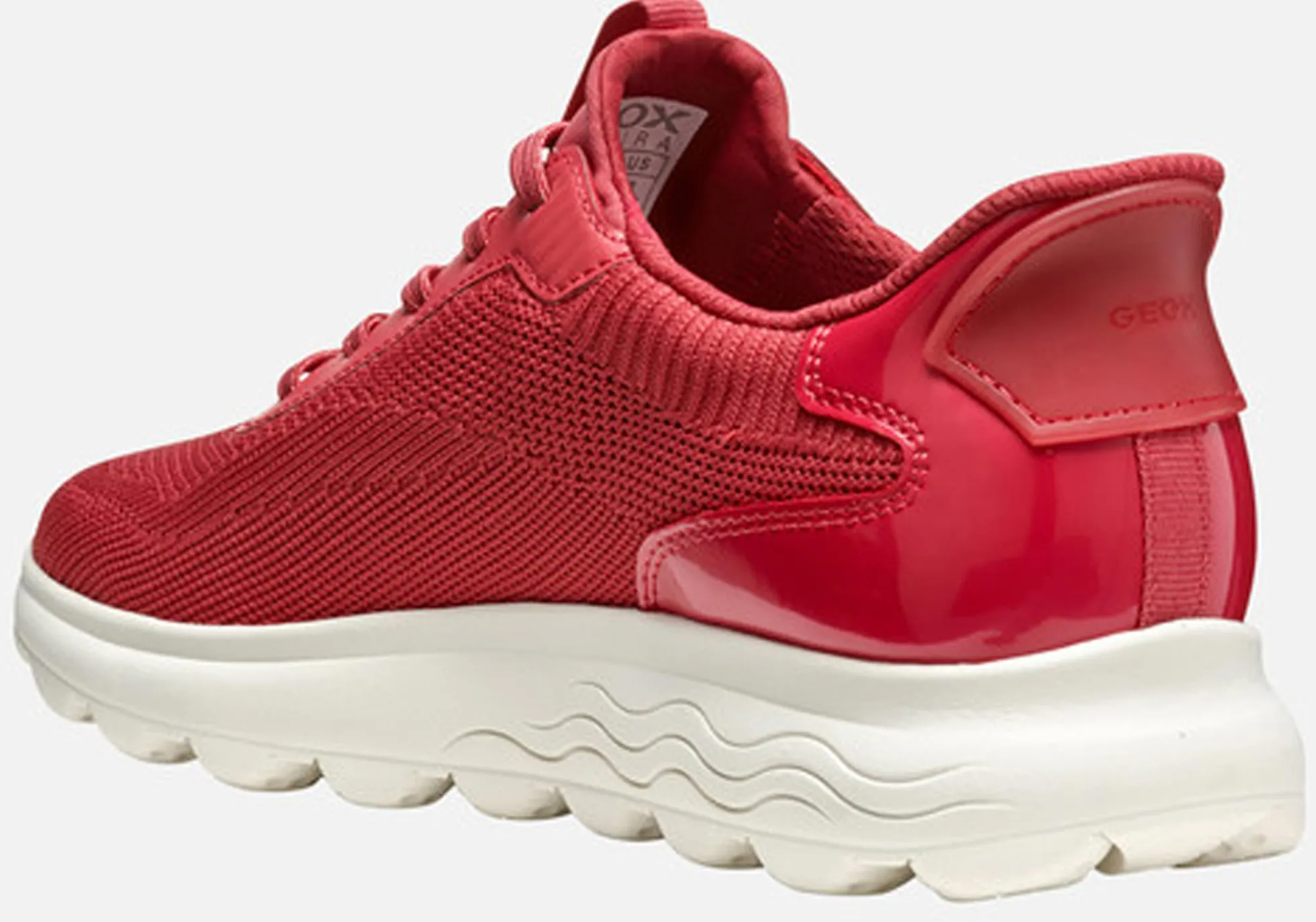 Sneakers GEOX "Spherica Plus A" scarpe rosso corallo