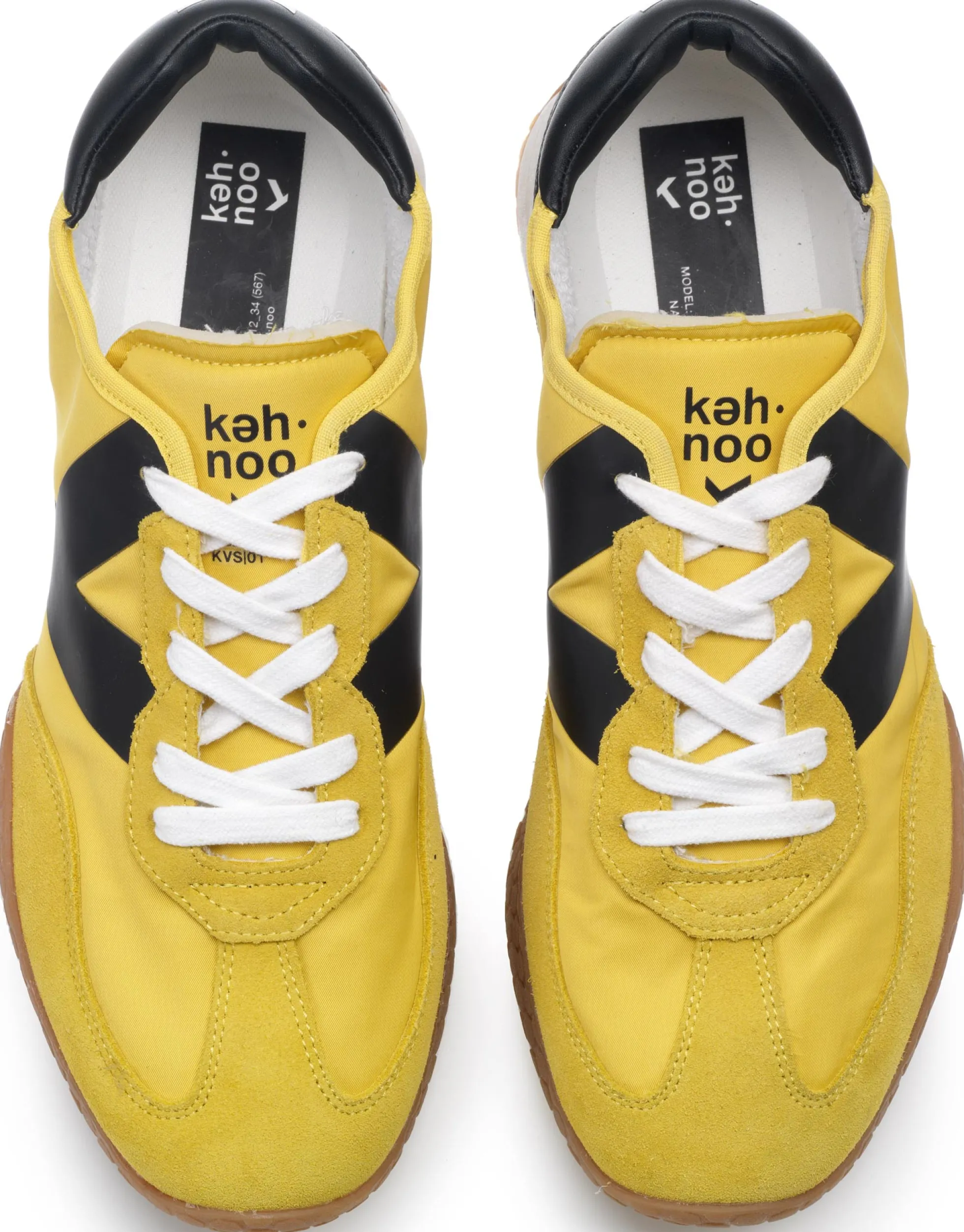 Sneakers Keh-Noo 9313 scarpe uomo giallo