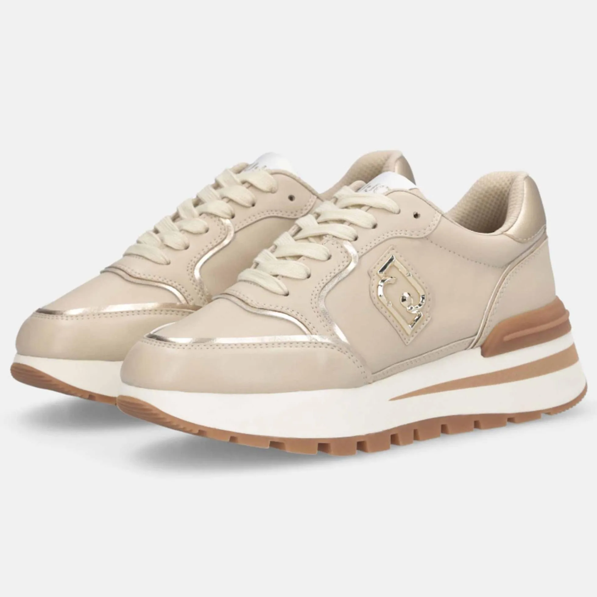 Sneakers LIU JO "Amazing 25" BF5049 beige