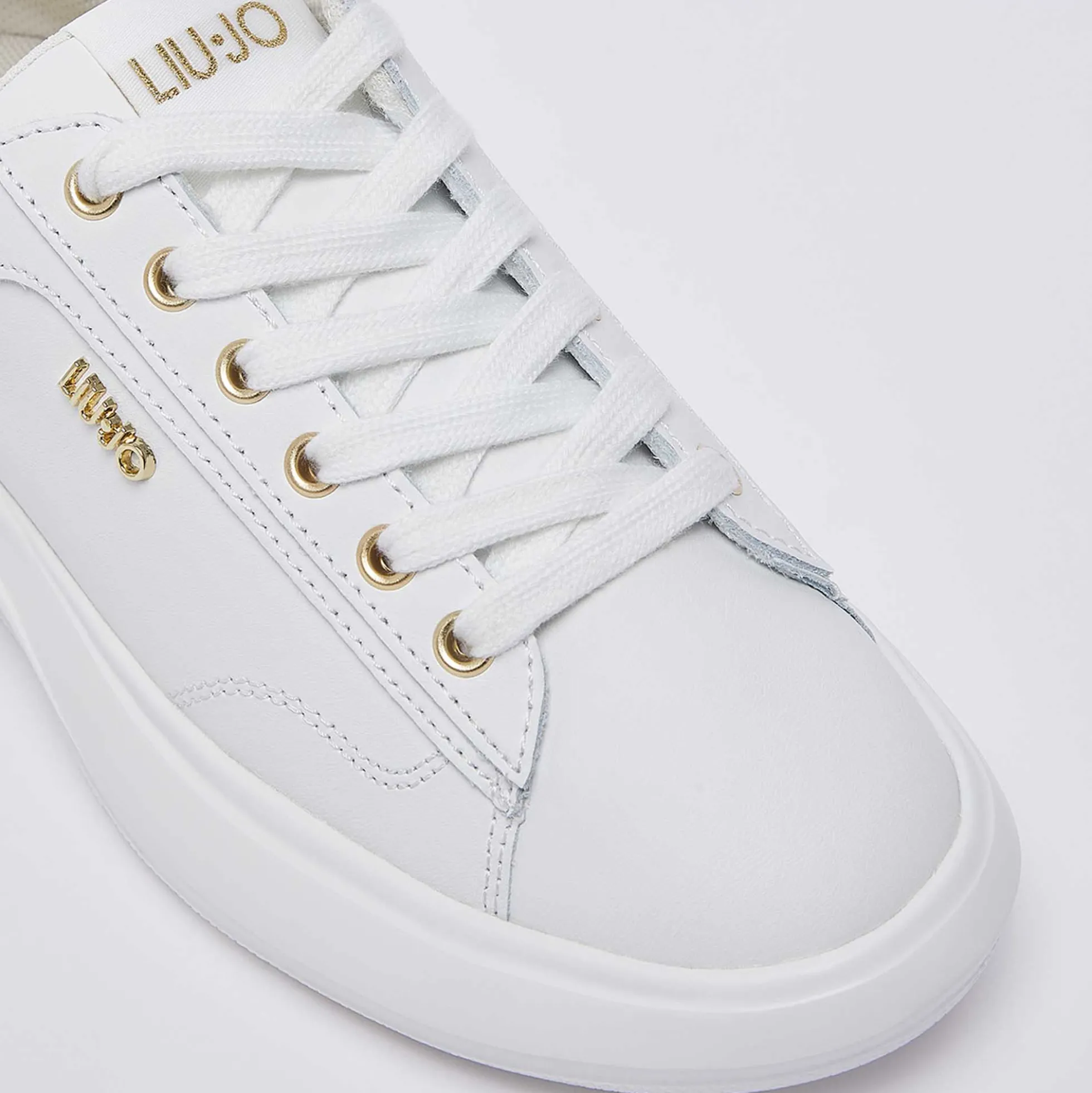 Sneakers LIU JO "Casper 01" BA6069 bianco/oro