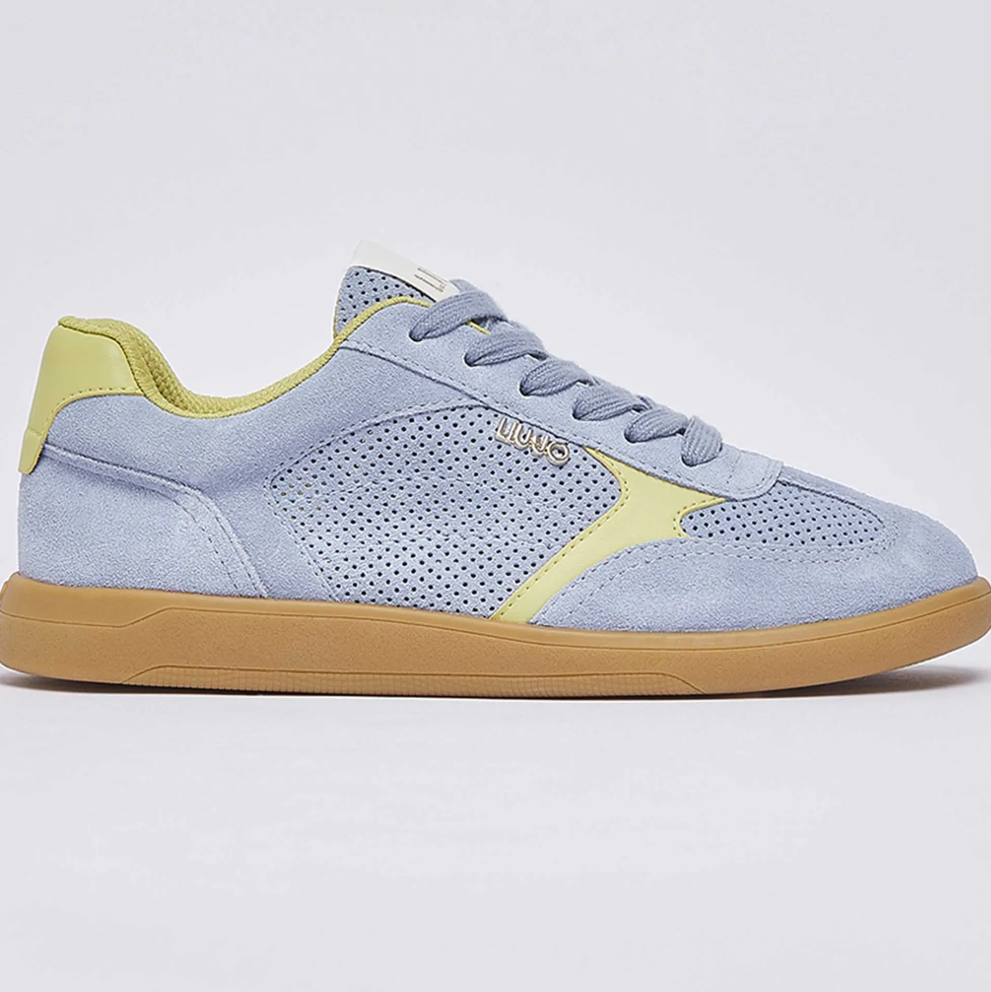 Sneakers LIU JO "Connor 01" BA6051 celeste/giallo