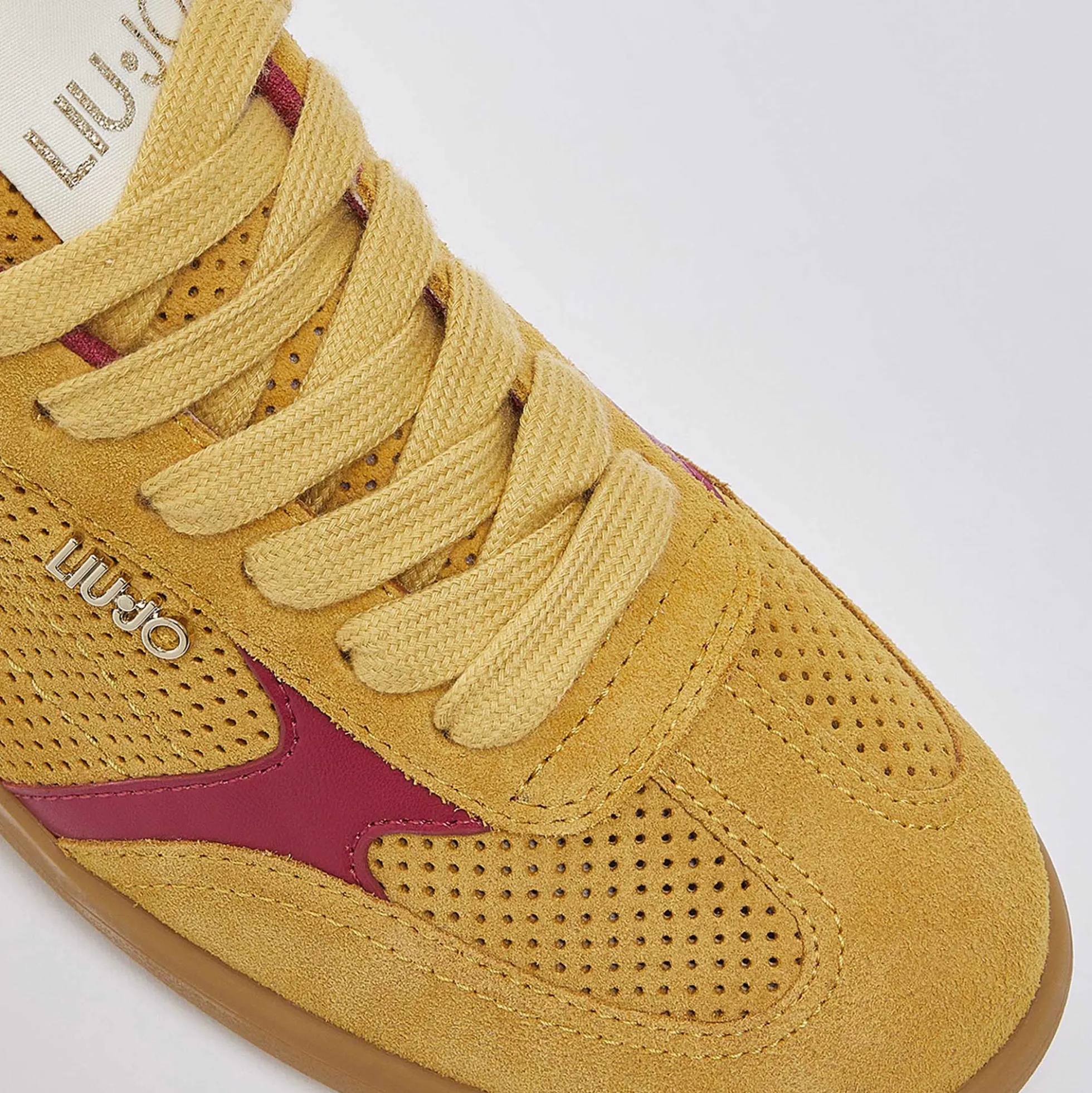 Sneakers LIU JO "Connor 01" BA6051 giallo ocra/fucsia