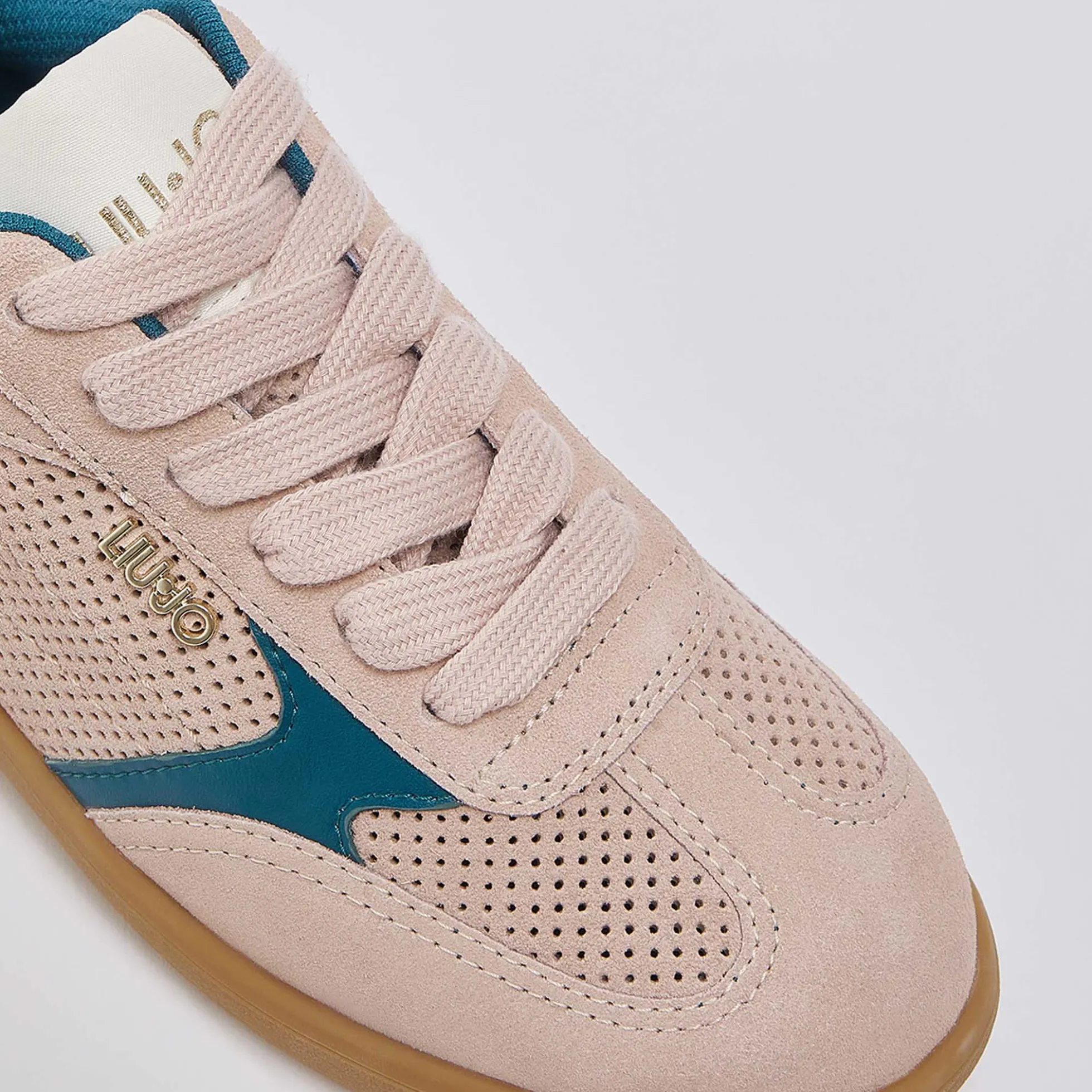 Sneakers LIU JO "Connor 01" BA6051 nude/verde acqua