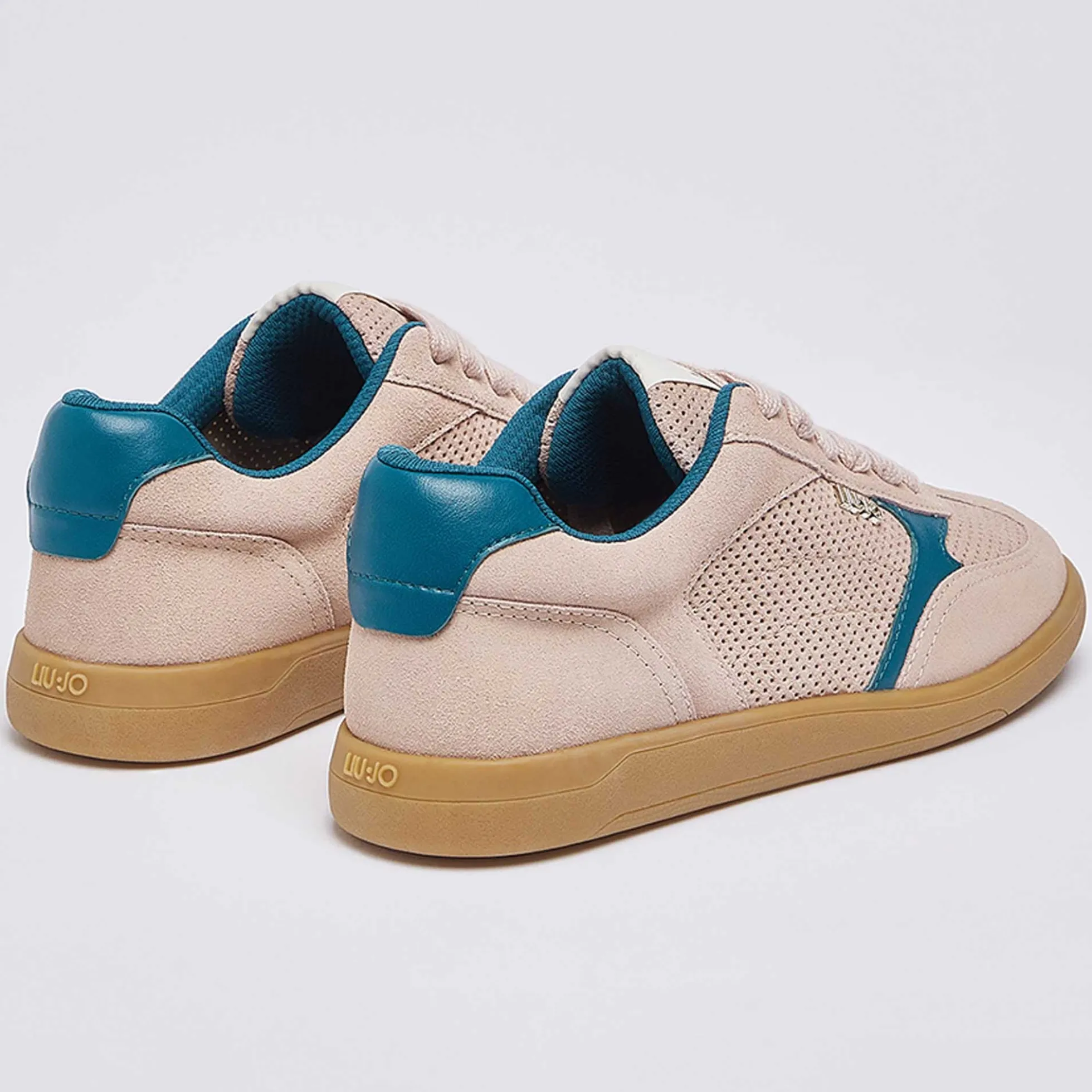 Sneakers LIU JO "Connor 01" BA6051 nude/verde acqua
