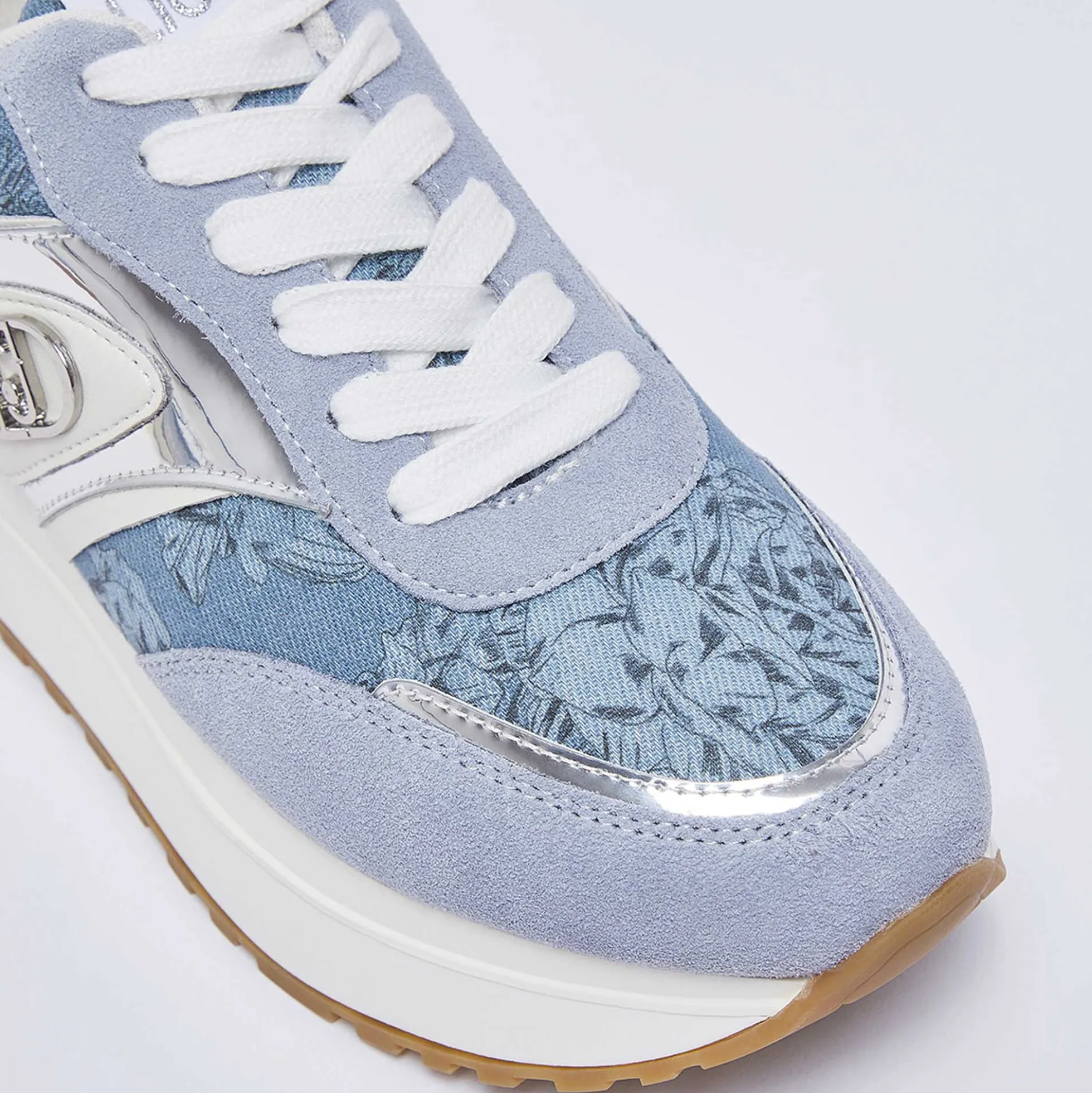 Sneakers LIU JO "Maxi Wonder 97" BA6007 azzurro/denim