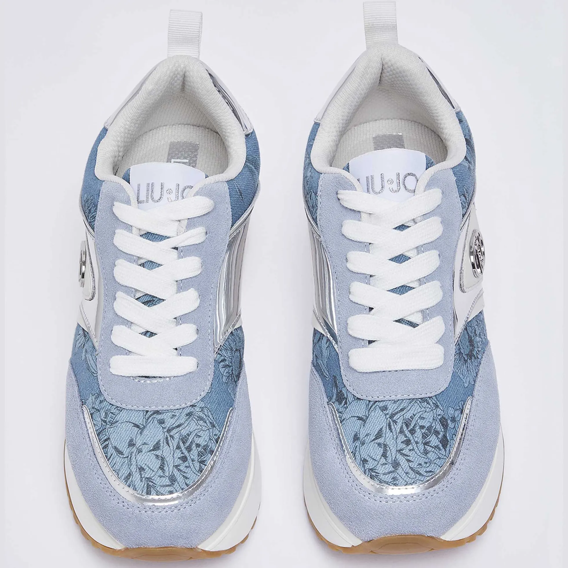 Sneakers LIU JO "Maxi Wonder 97" BA6007 azzurro/denim