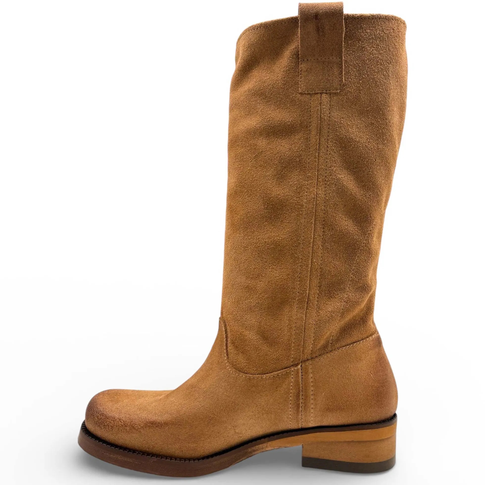 Stivali cavallerizzo Divine Follie 49-13702 in camoscio