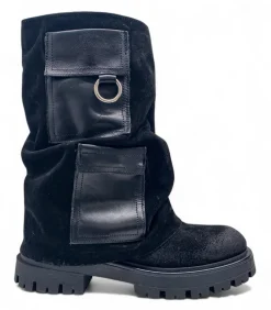 Stivali Divine Follie DEA04 scarpe donna risvolto